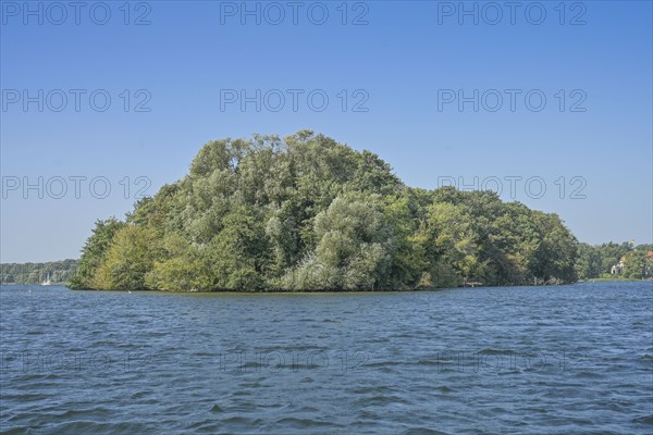 Hasselwerder Island, Tegeler See, Tegel, Reinickendorf, Berlin, Germany, Europe