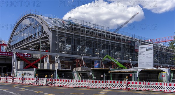 S-Bahn, Construction work at Berlin Ostbahnhof, Friedrichshain, Berlin, Germany, Europe