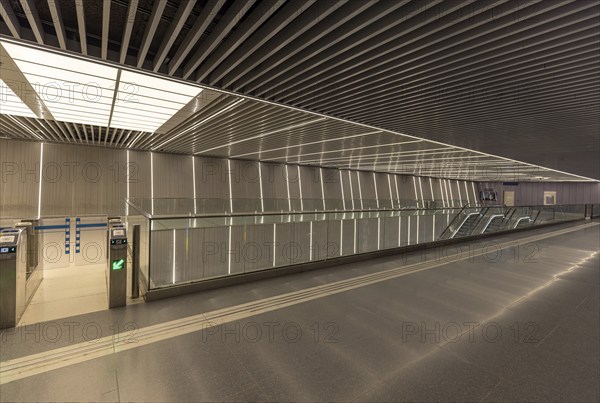 Arlozorov Train Station in Tel Aviv near financial center and business district