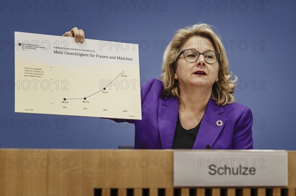 Svenja Schulze (SPD), Federal Minister for Economic Cooperation and Development, photographed at