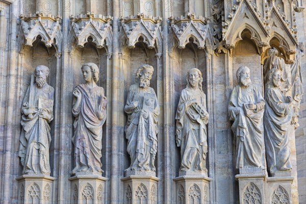 St Mary's Cathedral Eastern Triangle Portal, Erfurt, Thuringia, Germany, Europe