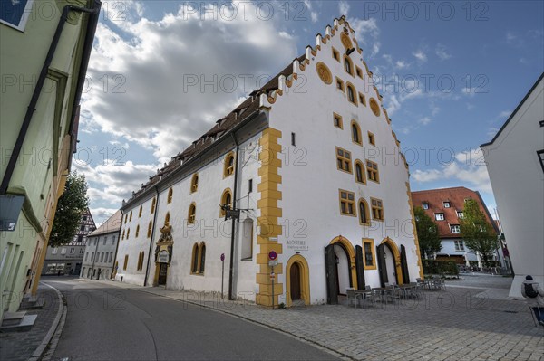 Former Franciscan monastery 1287, today town hall and restaurant Klösterle, Beim Klösterle 1,
