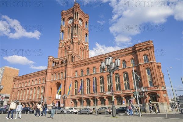 Rotes Rathaus, Rathausstraße, Mitte, Berlin, Germany, Europe