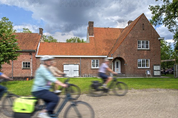 De Landloper, experience centre, café and former warden's house at the Colony of Wortel near