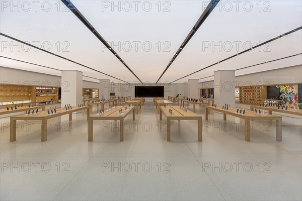 Toronto, Canada-20 March, 2020: Central Apple Store in CF Toronto Eaton Centre is closed due to