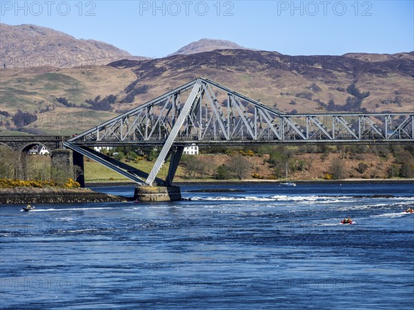 Connel bridge near Oban, Isle of Mull, Scotland, UK