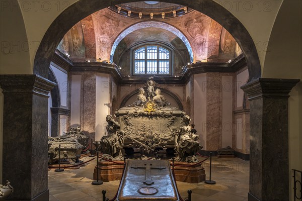 Maria Theresa Crypt in the Capuchin Crypt in Vienna, Austria, Europe