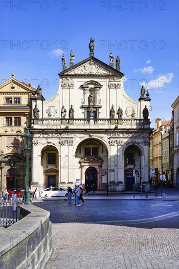 Saint Salvator Church, Charles Square, Prague, Bohemia, Czech Republic, Europe