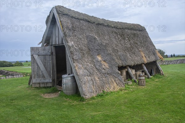 Dybbøl Banker entrenchment, memory from the war with Germany 1864, Dybbol, Sonderborg, Als, South