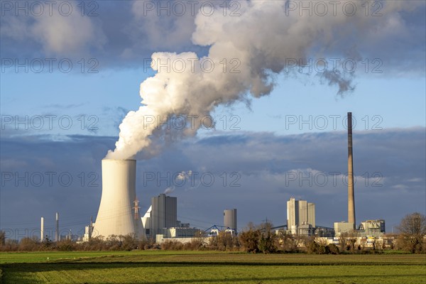 The STEAG coal-fired power plant Duisburg-Walsum, on the site of the former Walsum colliery, on the