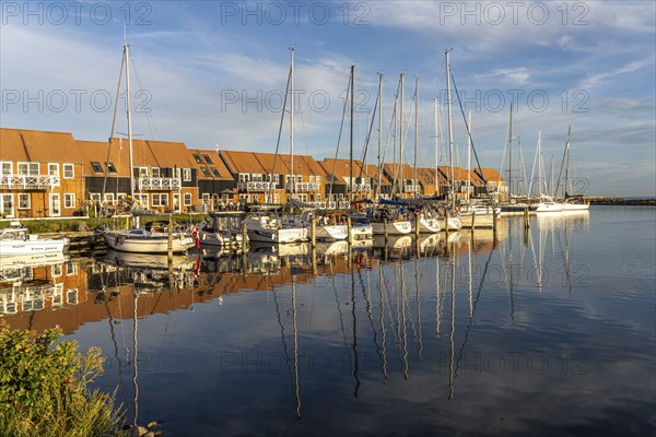 Klintholm Havn Marina, Mön Island, Denmark, Europe