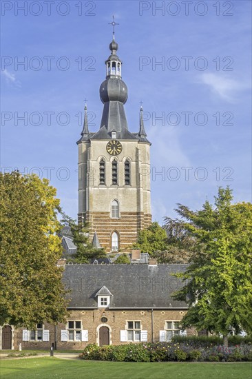 17th century Beguinage of Aarschot and 14th century Brabantine Gothic Church of Our Lady,