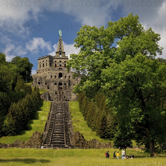 Bergpark Wilhelmshöhe, Hercules Building with the Great Cascades, UNESCO World Heritage Site,