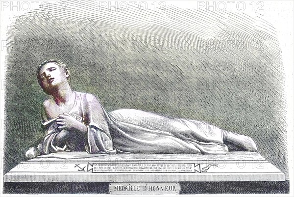 The dying Tarcisius, Tharsicius, Tarsitius, Tarcisius and Tarkisius, according to legend a Roman