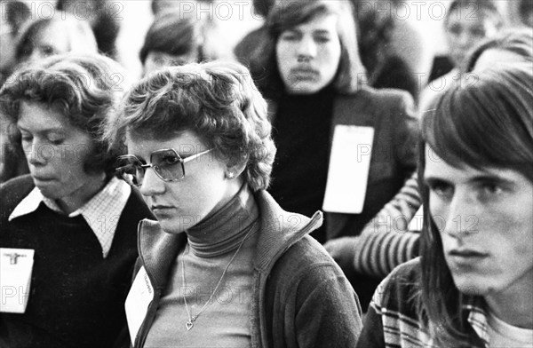 The student congress Democratic Education of the DKP-oriented Socialist German Workers' Youth