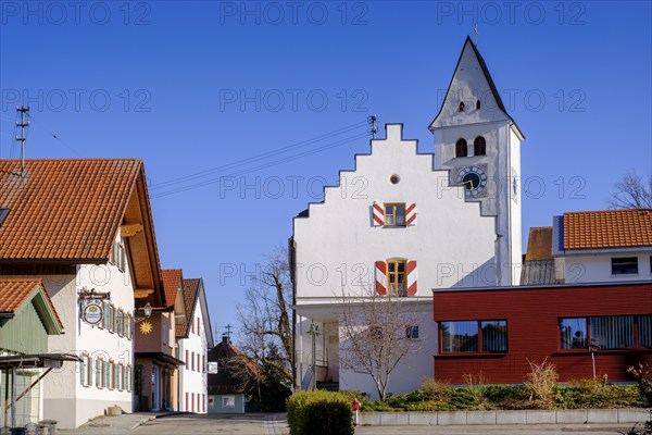 Parish Church of St. Blasius and Alexander, Altusried, Allgäu, Bavarian Swabia, Bavaria, Germany,