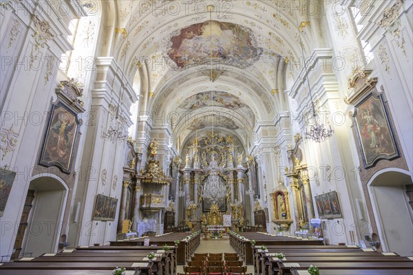 Baroque parish church, Waidhofen an der Thaya, Lower Austria, Austria, Europe