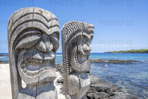 Pu'uhonua O Honaunau National Historical Park, Big Island, Hawaii, USA, North America