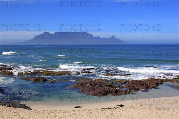 Bloubergstrand, Cape Town, South Africa, Table Mountain, Cape Town, Africa