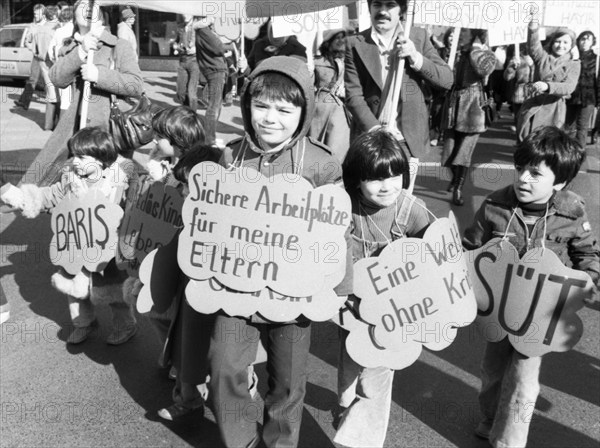 Equal pay was one of the main demands of woman at the International Women's Day demonstration in
