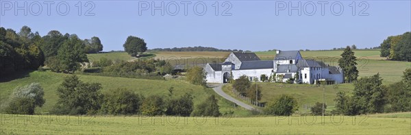 The Baseille farm at Mozet, Namur, Belgium, Europe