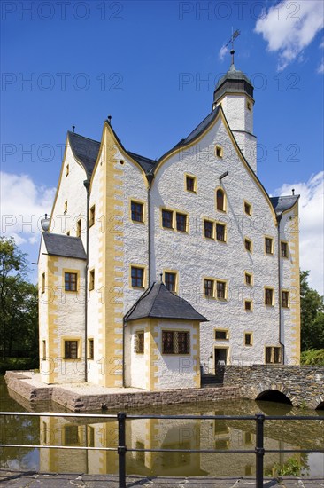 Klaffenbach moated castle is located in the Klaffenbach district of the city of Chemnitz in the