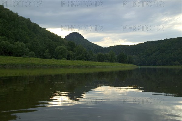 Elbe valley near Bad Schandau