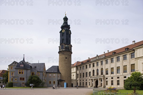 Weimar Residence Palace with Hausmannsturm, Bastille