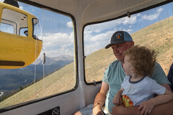 Monarch, Colorado, The Monarch Crest Scenic Tramway takes tourists to the 12, 000-foot top of
