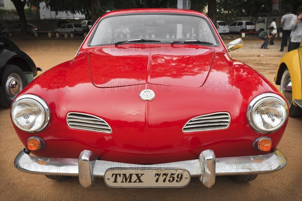 CHENNAI, INDIA, JULY 24: Volkswagen (retro vintage car) on Heritage Car Rally 2011 of Madras