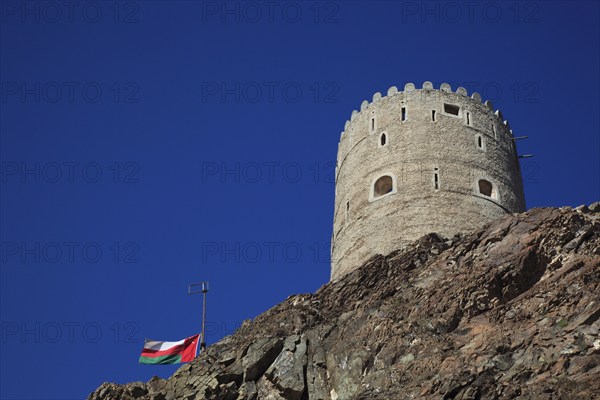 Festung Mutrah, Muscat, Oman, Asia