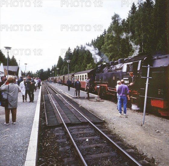 Previously separated by the Iron Curtain, the Harz and its lovely surroundings, seen here on 13.6