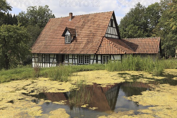 Henneberg Open-Air Museum at Veßra Monastery, Hildburghausen County, Thuringia, Germany, Europe
