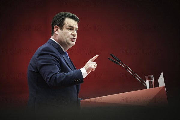 Hubertus Heil, Bundesminister fuer Arbeit und Soziales, aufgenommen im Rahmen des Bundesparteitages