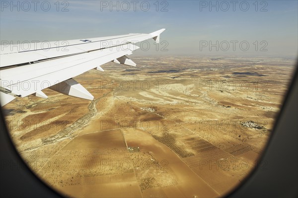 Luftaufnahme Landwirtschaftlicher Flaechen bei Gaziantep, 21.02.2023