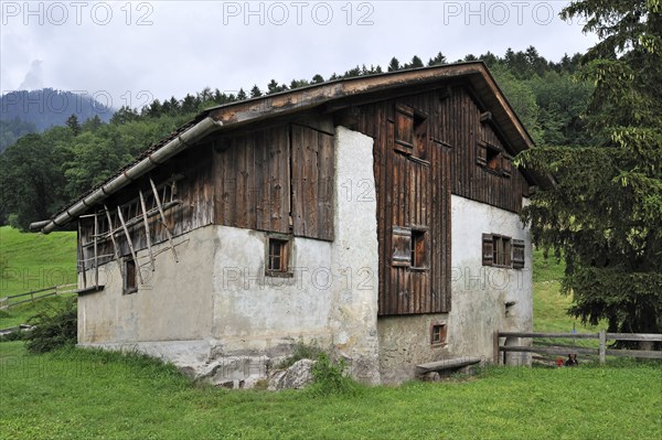The Heidi House in Maienfeld, a Swiss chalet that is the setting for author Johanna Spyri's