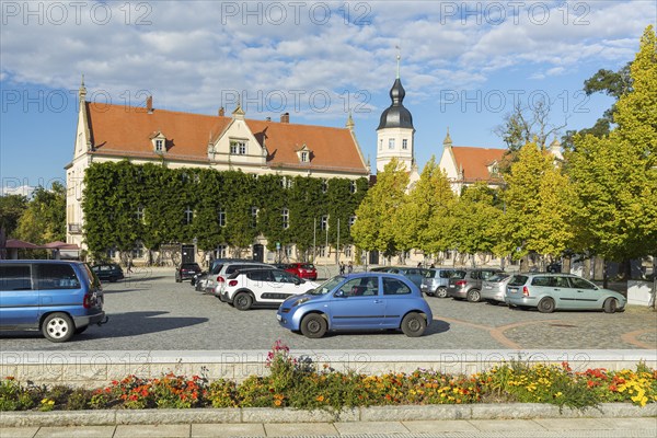 Rathaus am Rathausplatz Riesa, Saxony, Germany, Europe