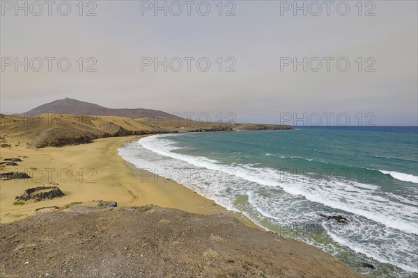 Papagayo Beach in Los Ajaches National Park, Lanzarote, Canary Islands, Spain, Europe