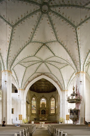 The Gothic town church of St. Marien and Laurentius is located in the town centre of Dippoldiswalde