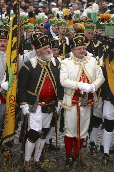 Mountain parade Annaberg Buchholz