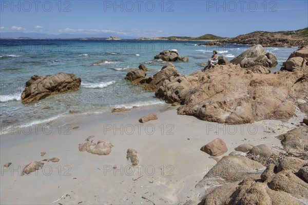 Rocky Cala Trinita, La Maddalena, Sassari,  Gallura, Sardinia, Italy, Europe