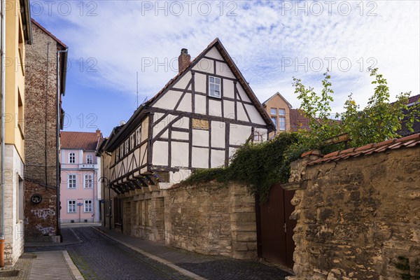 Mühlhausen townscape, Mühlhausen, Thuringia, Germany, Europe