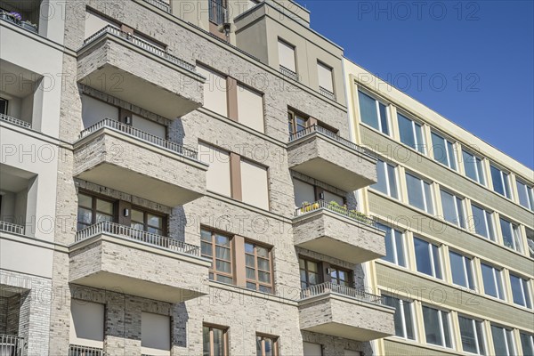 New buildings, flats, Genthiner Straße, Tiergarten, Mitte, Berlin, Germany, Europe