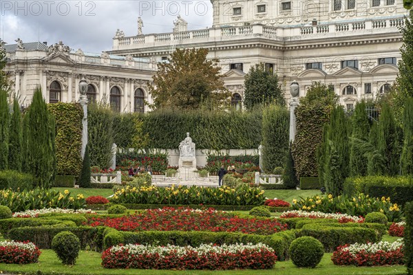 Empress Elisabeth Monument in the Volksgarten Vienna, Austria, Europe