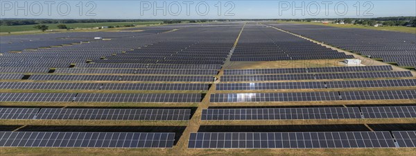 Marshall, Michigan, The Cereal City Solar project, a 100 MW solar farm. It is a project of NextEra