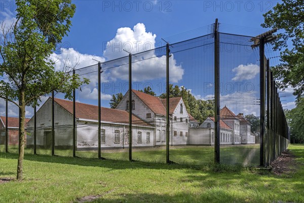 Fences around the current Wortel Prison, semi-open institution and former colony of vagrants near
