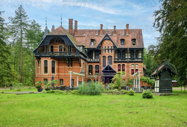 Gelbensande Hunting Lodge, former residence of the Mecklenburg sovereigns, Gelbensande,