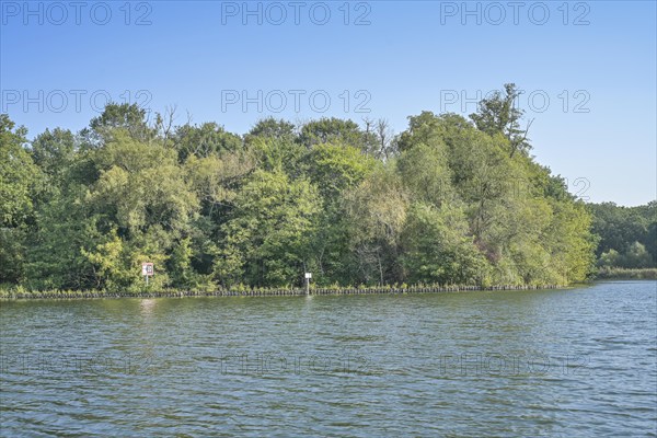 Reiswerder Island, Tegeler See, Tegel, Reinickendorf, Berlin, Germany, Europe