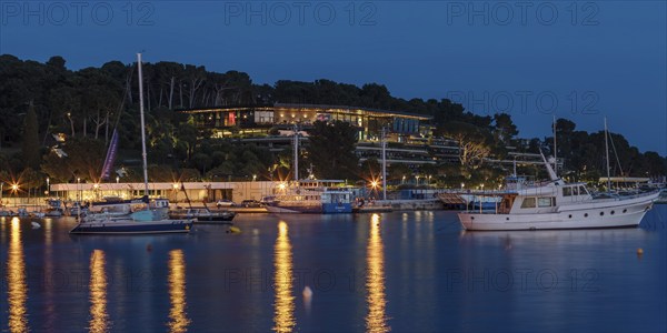 Hotel Lone at the new harbour in the old town, Rovinj, Istria, Croatia, Europe