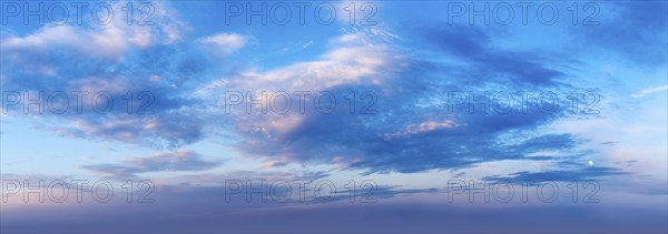 Beautiful dramatic scenic after sunset sky background after sunset